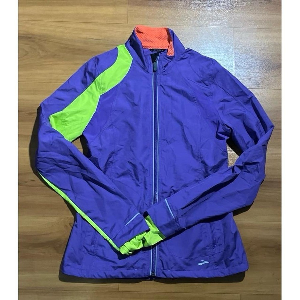 Womens Brooks Running Training Thumbholes Lightweight Athleisure Jacket